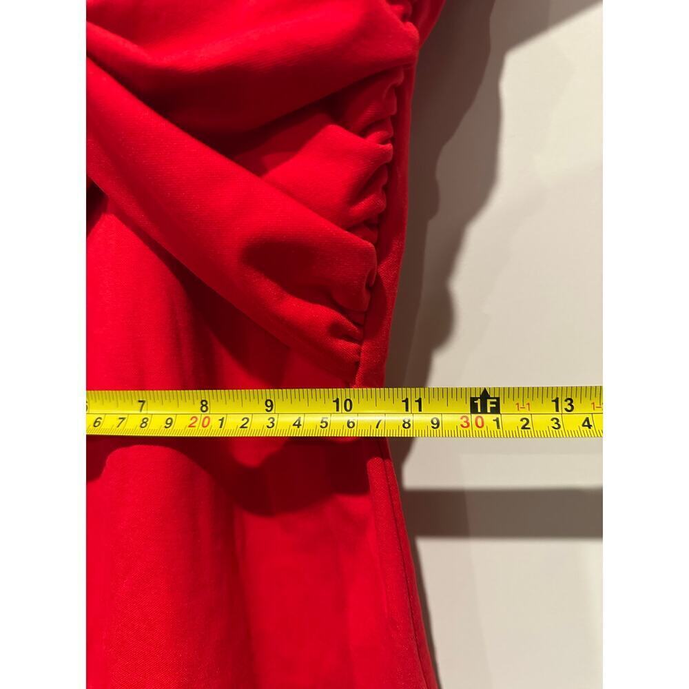 NEW Atori REVOLVE Date Cocktail Red Lili Dress Size 2 Off Shoulder Flattering - Picture 6 of 14